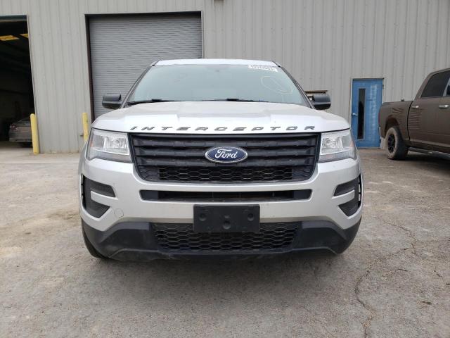 1FM5K8AT7JGC76932 - 2018 FORD EXPLORER POLICE INTERCEPTOR SILVER photo 5