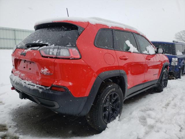 1C4PJMBXXKD137763 - 2019 JEEP CHEROKEE TRAILHAWK RED photo 3