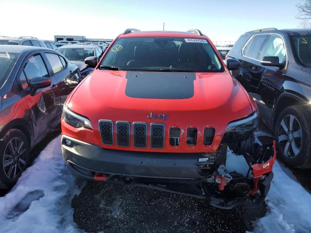 1C4PJMBXXKD137763 - 2019 JEEP CHEROKEE TRAILHAWK RED photo 5