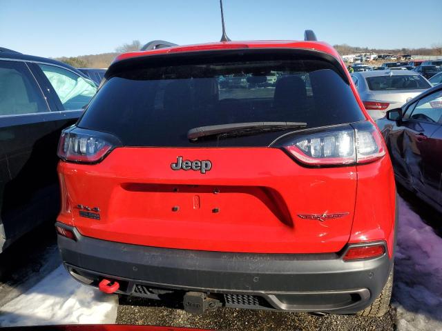 1C4PJMBXXKD137763 - 2019 JEEP CHEROKEE TRAILHAWK RED photo 6