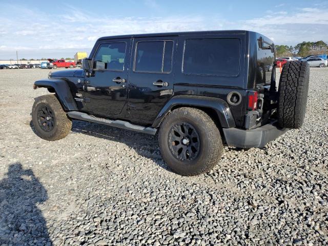 1C4BJWEG3DL706432 - 2013 JEEP WRANGLER U SAHARA BLACK photo 2
