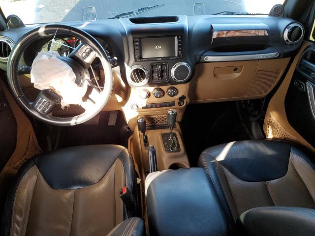 1C4BJWEG3DL706432 - 2013 JEEP WRANGLER U SAHARA BLACK photo 8