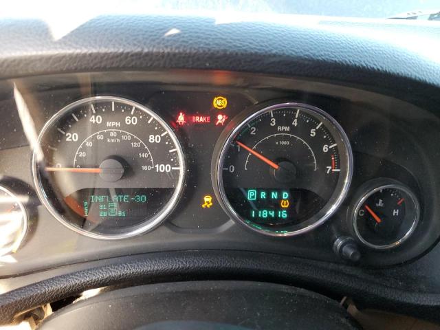 1C4BJWEG3DL706432 - 2013 JEEP WRANGLER U SAHARA BLACK photo 9