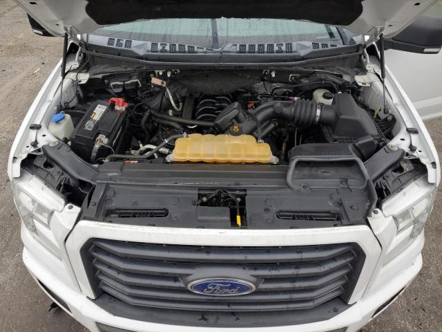 1FTFW1EF0FFB43936 - 2015 FORD F150 SUPERCREW WHITE photo 11