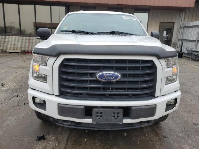 1FTFW1EF0FFB43936 - 2015 FORD F150 SUPERCREW WHITE photo 5