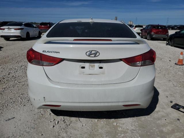 5NPDH4AE4DH377998 - 2013 HYUNDAI ELANTRA GLS WHITE photo 6