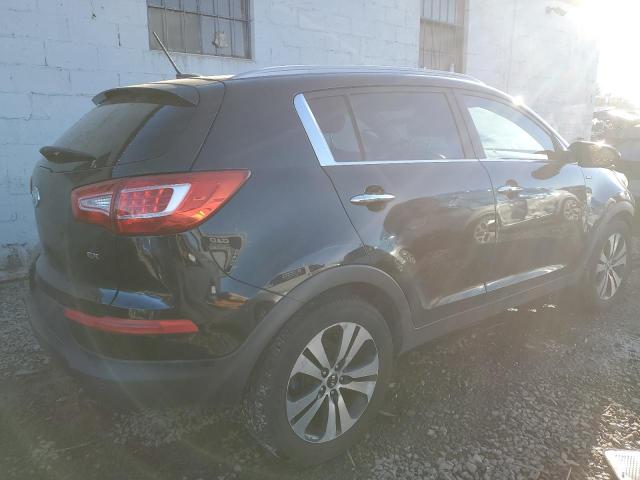 KNDPCCA29B7092209 - 2011 KIA SPORTAGE EX BLACK photo 3