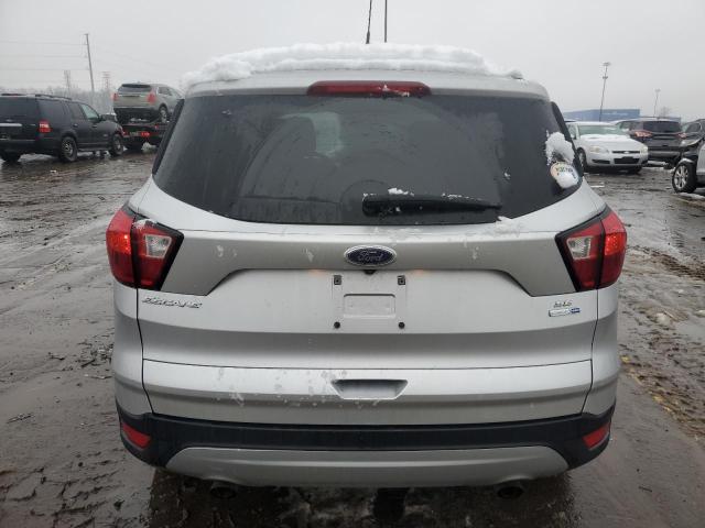 1FMCU9GD1KUC51552 - 2019 FORD ESCAPE SE SILVER photo 6