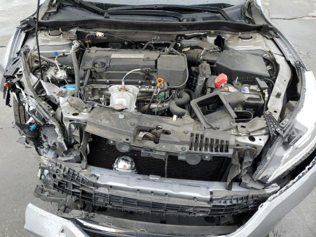 1HGCR2F30GA010842 - 2016 HONDA ACCORD LX SILVER photo 11