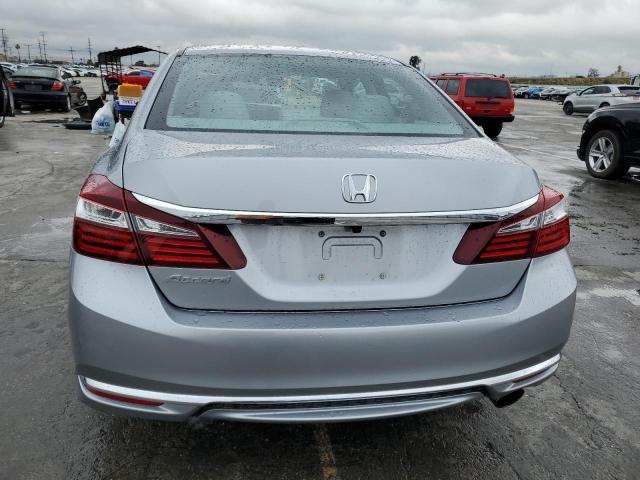 1HGCR2F30GA010842 - 2016 HONDA ACCORD LX SILVER photo 6