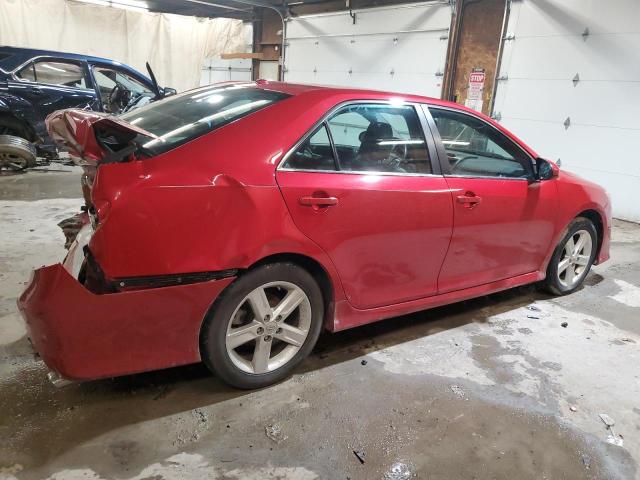 4T1BF1FK6EU860731 - 2014 TOYOTA CAMRY L RED photo 3