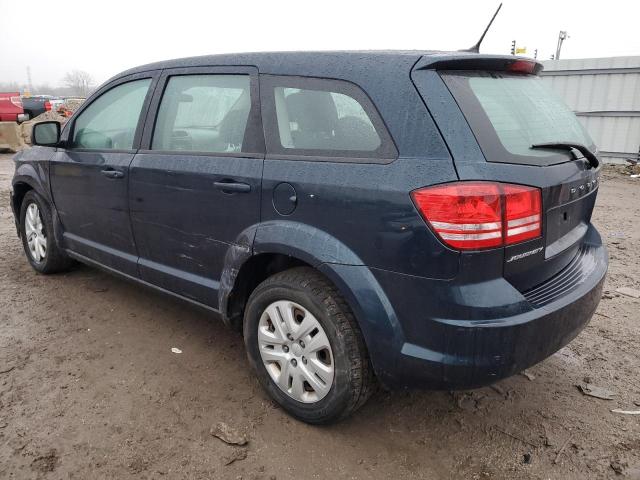 3C4PDCAB7ET237132 - 2014 DODGE JOURNEY SE BLUE photo 2