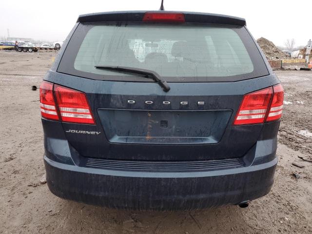 3C4PDCAB7ET237132 - 2014 DODGE JOURNEY SE BLUE photo 6