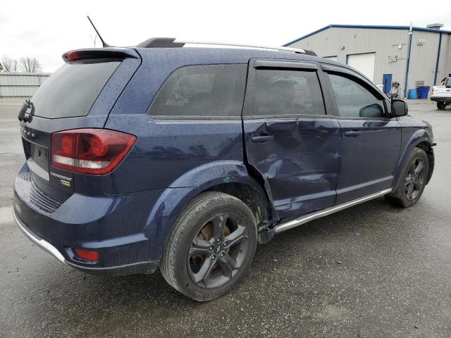 3C4PDCGG8JT369779 - 2018 DODGE JOURNEY CROSSROAD BLUE photo 3