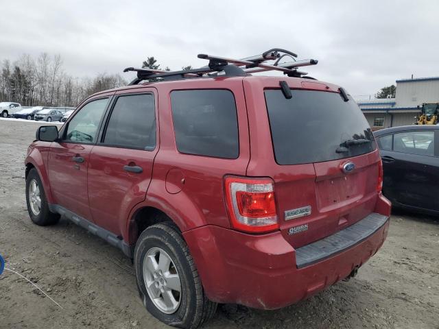 1FMCU9D72CKC50423 - 2012 FORD ESCAPE XLT RED photo 2