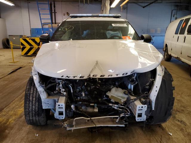 1FM5K8AC4NGA58601 - 2022 FORD EXPLORER POLICE INTERCEPTOR Սպիտակ լուսանկար 5