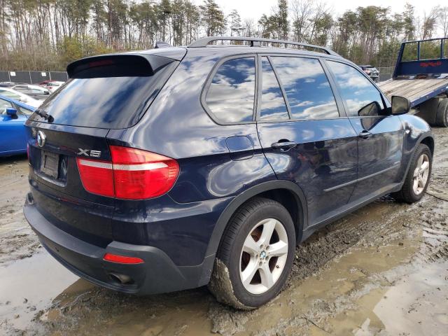 5UXFE43589L038192 - 2009 BMW X5 XDRIVE30I BLUE photo 3