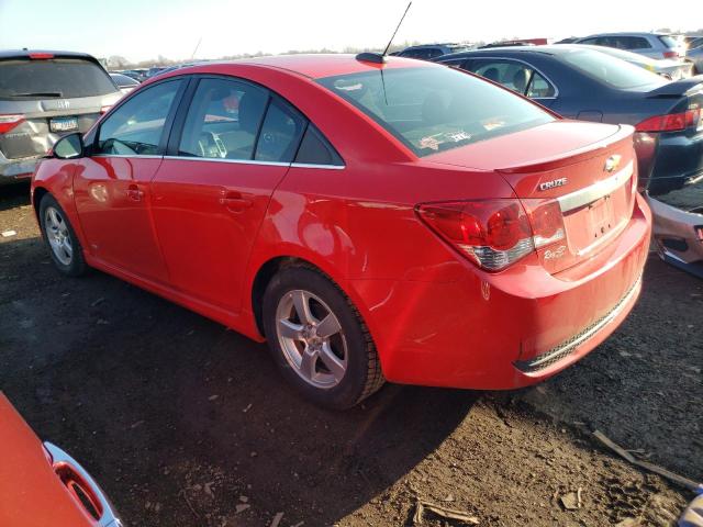 1G1PE5SBXG7106624 - 2016 CHEVROLET CRUZE LIMI LT RED photo 2