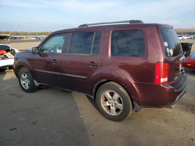 5FNYF48589B029334 - 2009 HONDA PILOT EXL BURGUNDY photo 2