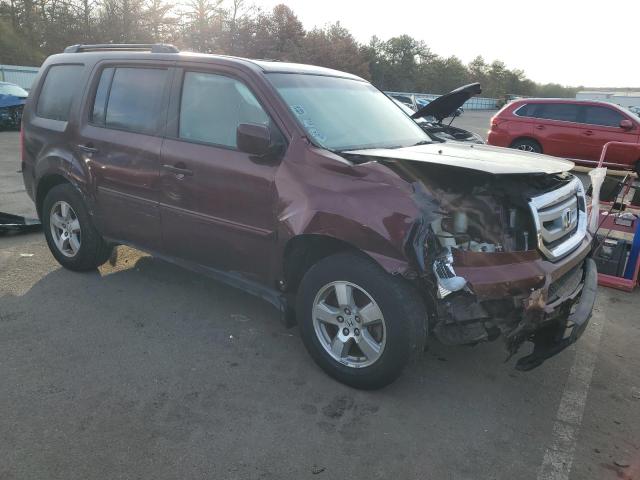 5FNYF48589B029334 - 2009 HONDA PILOT EXL BURGUNDY photo 4