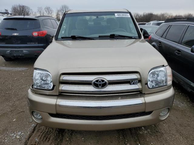 5TBDT44106S529403 - 2006 TOYOTA TUNDRA DOU BEIGE photo 5