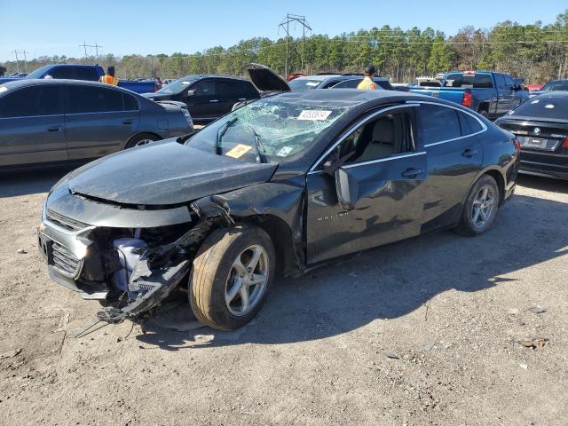 1G1ZB5ST2HF122155 - 2017 CHEVROLET MALIBU LS GRAY photo 1