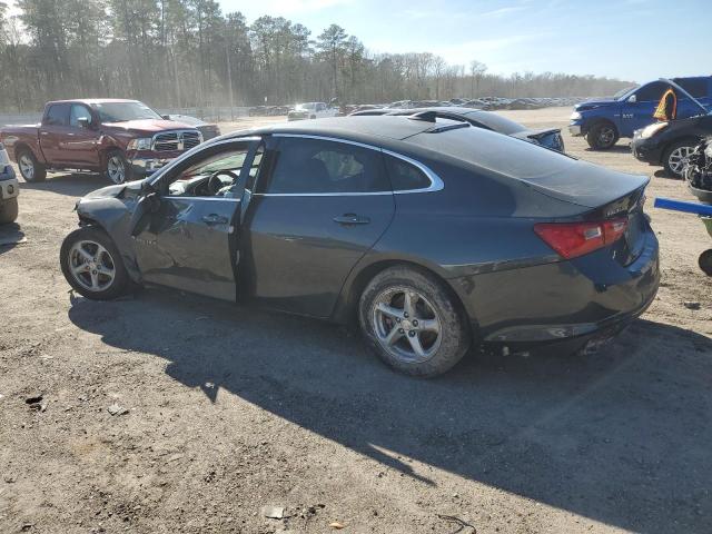 1G1ZB5ST2HF122155 - 2017 CHEVROLET MALIBU LS GRAY photo 2