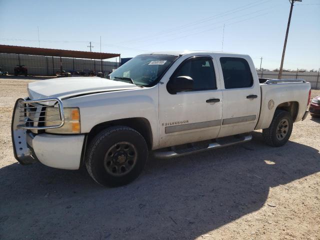 3GCEC13C47G544094 - 2007 CHEVROLET SILVERADO C1500 CREW CAB WHITE photo 1