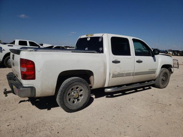 3GCEC13C47G544094 - 2007 CHEVROLET SILVERADO C1500 CREW CAB WHITE photo 3