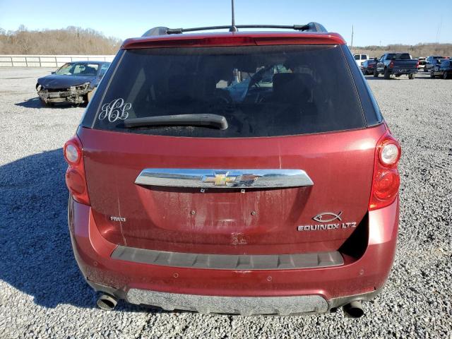 2CNFLGEY3A6200805 - 2010 CHEVROLET EQUINOX LTZ RED photo 6