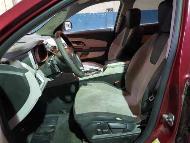 2CNFLDEY5A6204983 - 2010 CHEVROLET EQUINOX LT BURGUNDY photo 7