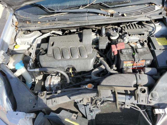 3N1AB6AP0CL707509 - 2012 NISSAN SENTRA 2.0 SILVER photo 11