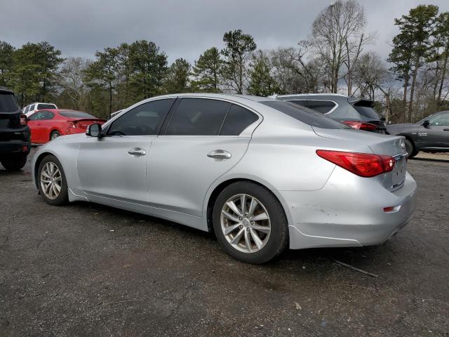 JN1AV7AP7EM690312 - 2014 INFINITI Q50 HYBRID PREMIUM SILVER photo 2