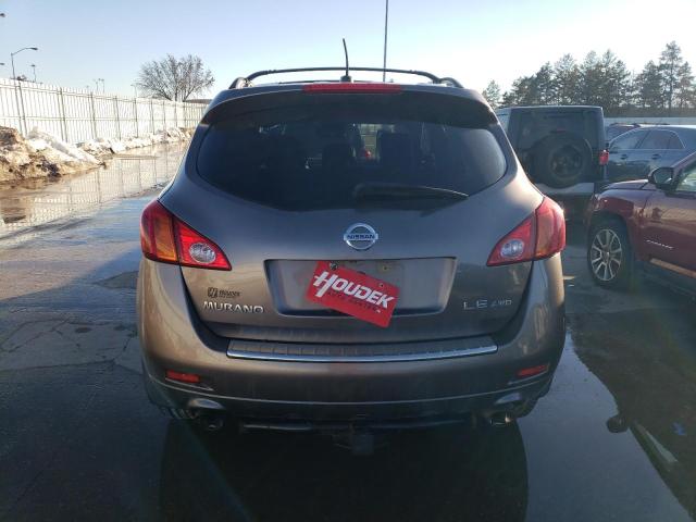 JN8AZ18W69W143879 - 2009 NISSAN MURANO S TAN photo 6