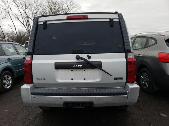 1J8HG48P27C672652 - 2007 JEEP COMMANDER SILVER photo 6