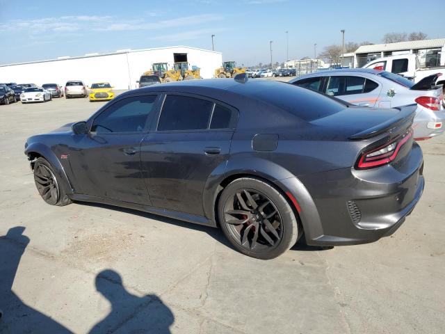 2C3CDXGJ8MH561691 - 2021 DODGE CHARGER SCAT PACK GRAY photo 2