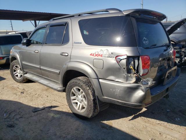 5TDBT48A75S248559 - 2005 TOYOTA SEQUOIA LIMITED GRAY photo 2