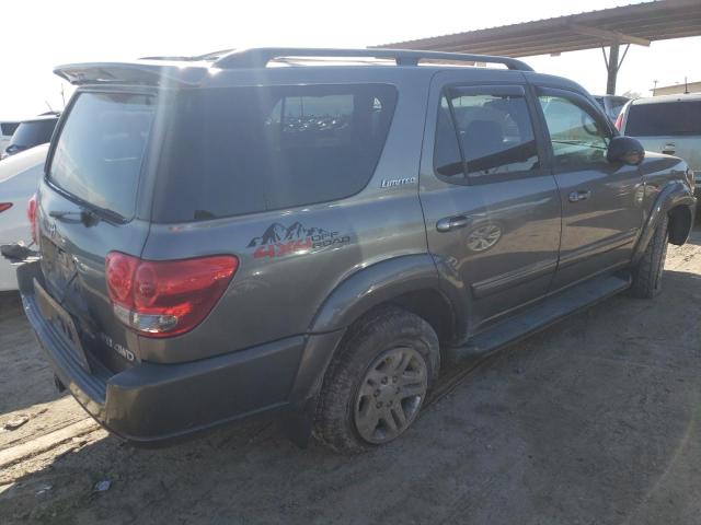 5TDBT48A75S248559 - 2005 TOYOTA SEQUOIA LIMITED GRAY photo 3