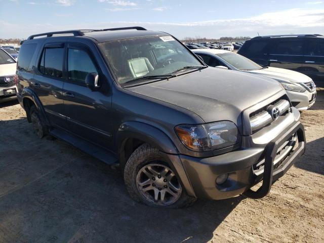 5TDBT48A75S248559 - 2005 TOYOTA SEQUOIA LIMITED GRAY photo 4