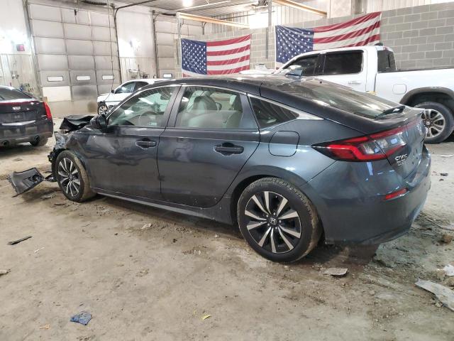 19XFL1H72PE008661 - 2023 HONDA CIVIC EXL ლურჯი ფოტო 2
