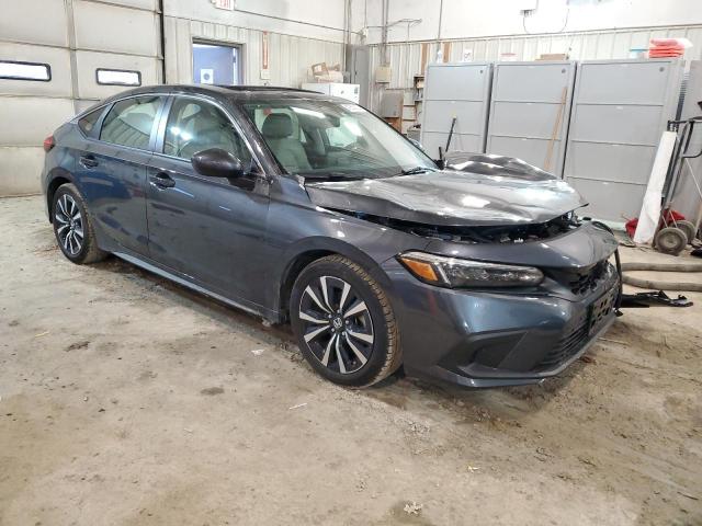 19XFL1H72PE008661 - 2023 HONDA CIVIC EXL ლურჯი ფოტო 4