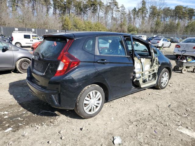 3HGGK5H54FM787161 - 2015 HONDA FIT LX BLACK photo 3