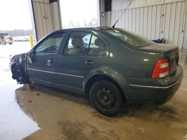 3VWRK69M54M036454 - 2004 VOLKSWAGEN JETTA GL GREEN photo 2