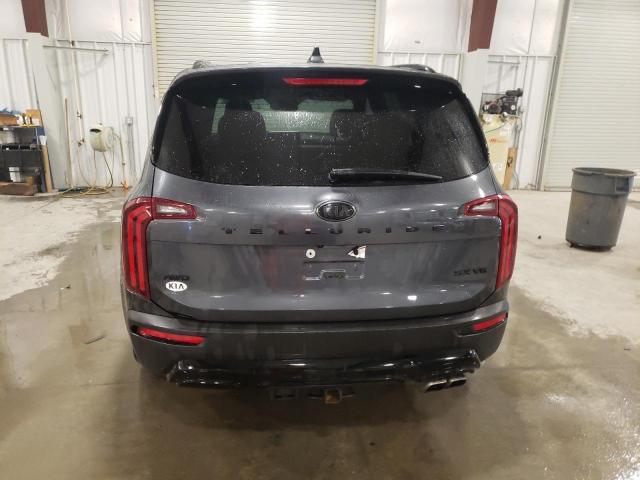 5XYP5DHC7MG178364 - 2021 KIA TELLURIDE SX GRAY photo 6