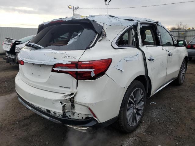 5J8YD4H52KL024432 - 2019 ACURA MDX TECHNOLOGY WHITE photo 3