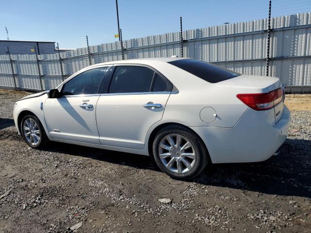 3LNDL2L31CR800686 - 2012 LINCOLN MKZ HYBRID WHITE photo 2