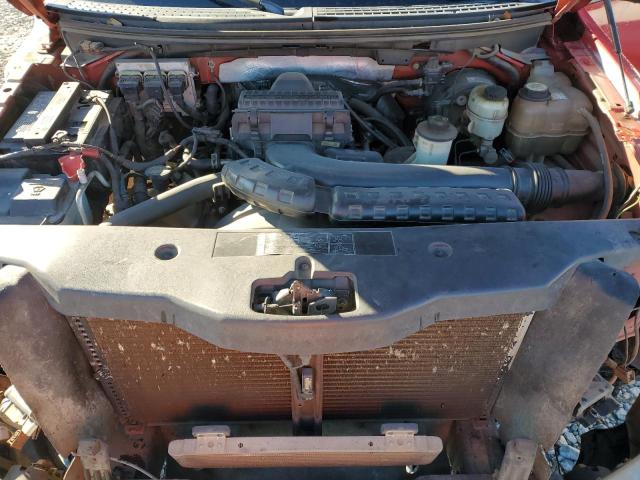 1FTPW12V76KC54054 - 2006 FORD F150 SUPERCREW RED photo 11