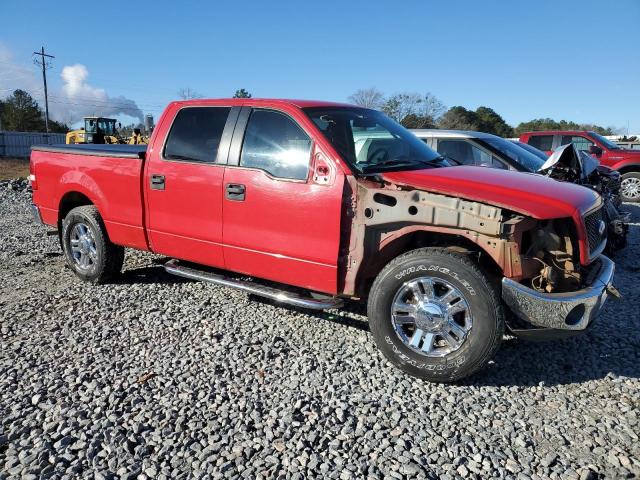 1FTPW12V76KC54054 - 2006 FORD F150 SUPERCREW RED photo 4