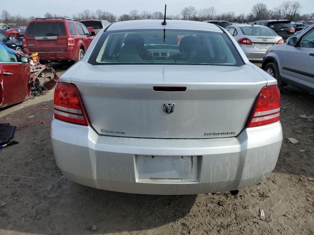 1B3CC1FB8AN235836 - 2010 DODGE AVENGER EXPRESS SILVER photo 6