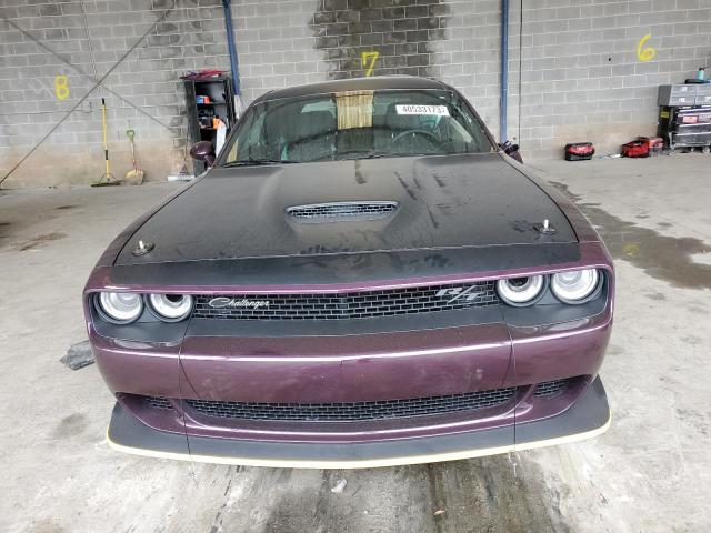 2C3CDZFJ9NH211033 - 2022 DODGE CHALLENGER R/T SCAT PACK PURPLE photo 5